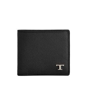 Tod's Men Grained Leather Bi-Fold Wallet